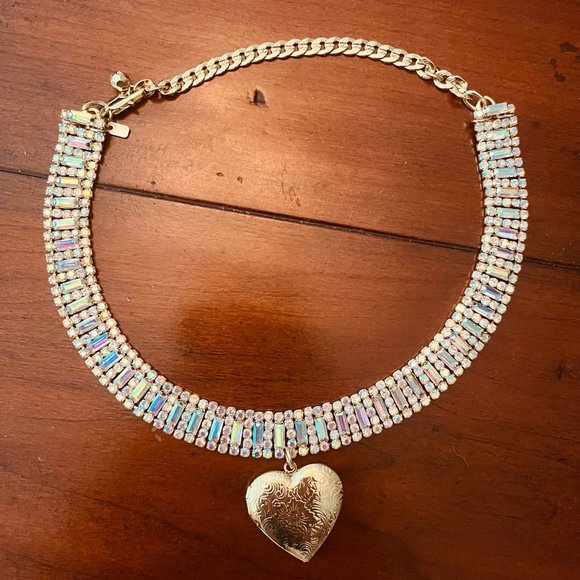 THE BRITTANY CHOKER, GOLD, VANESSA MOONEY - Picture 4 of 5